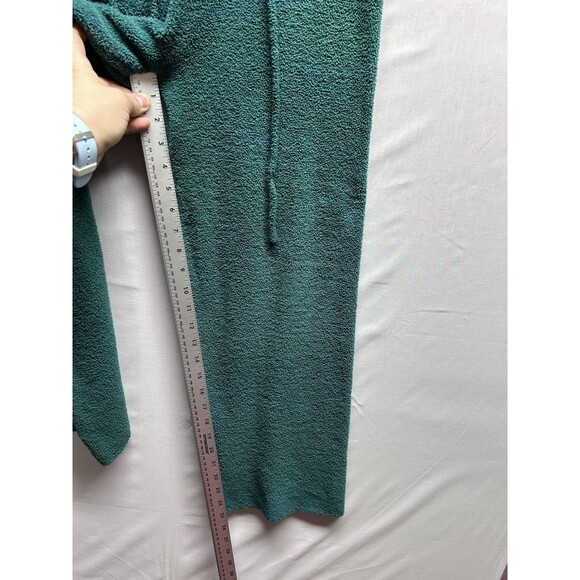 Ekouaer Women’s Small 2 Piece Fuzzy Pajamas Lounge Set Green - Picture 10 of 12